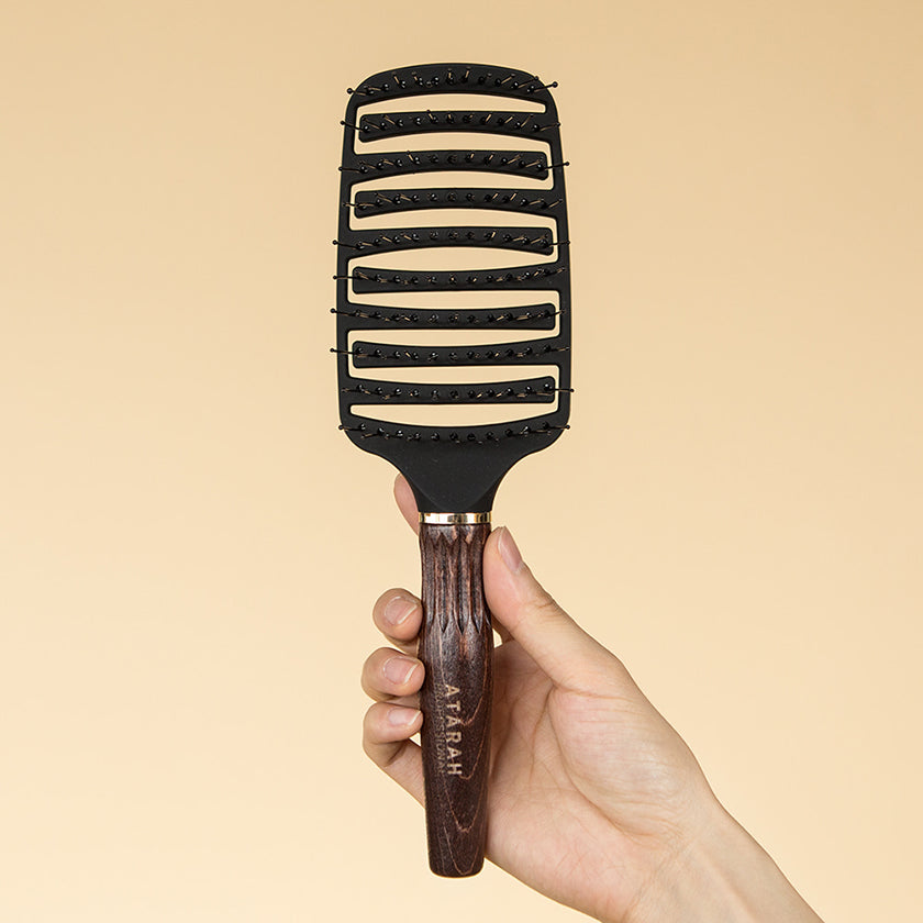 ATARAH Convexed Vent Hair Brush (AT-CVB) for Wet Hair