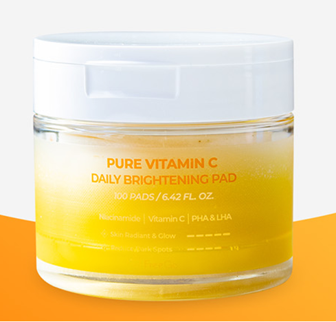 FREEGO VITAMIN C BLEMISH DAILY BRIGHTENING TONER PAD (100 PADS)